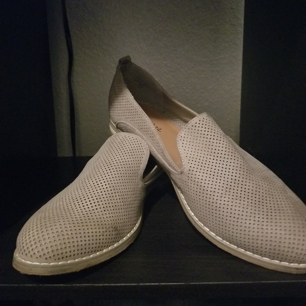 Tan loafers